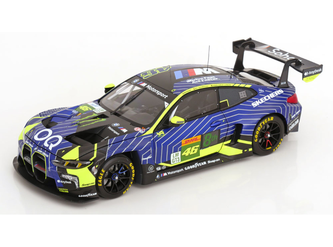 BMW 4-series M4 Gt3 Evo 3.0l Turbo Team Wrt №46 1812km Qatar (2025) Valentino Rossi - Kelvin Van Der Linde - Ahmad Al Harthy, Various