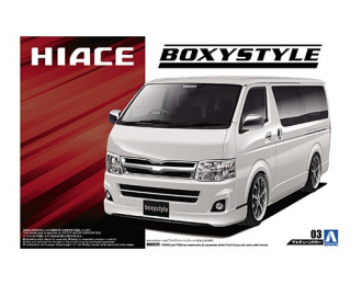 Сборная модель Микроавтобус Toyota Hiace Super GL Boxystyle TRH200V`10