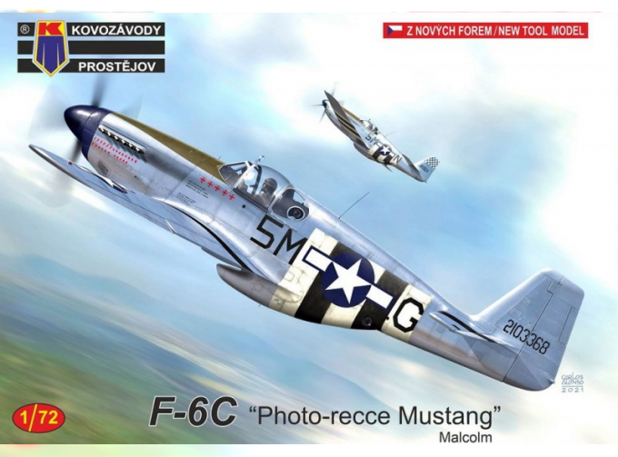 Сборная модель F-6C Photo-recce Mustang Malcolm