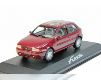 FORD Fiesta 3 двери (1996), бордовый