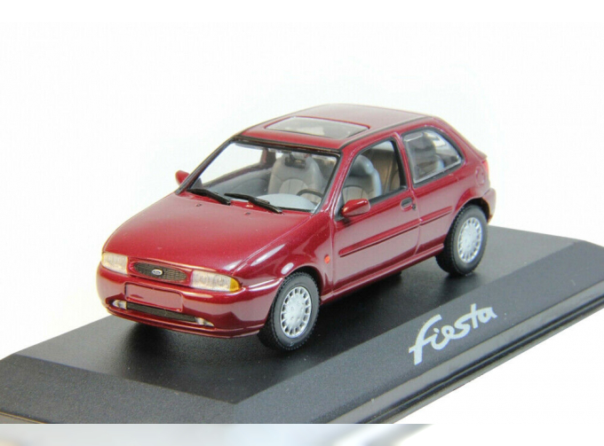 FORD Fiesta 3 двери (1996), бордовый