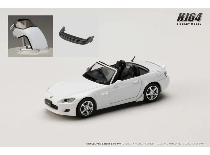 HONDA S2000 AP1 Costumized Version, Grandprix white