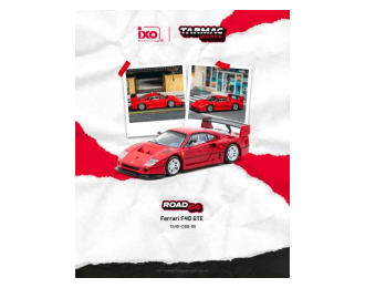 Ferrari F40 GTE, red