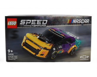 Сборная модель CHEVROLET Lego Speed Champion - Camaro Zl1 N 94 Racing Nascar 2022, Yellow Green Purple