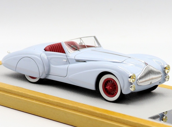 TALBOT Lago T150 Spider Roadster Saoutchik (1939), Very Light Blue