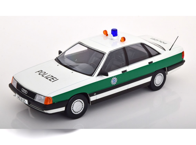 (Уценка!) AUDI 100 C3 Police (1989), white green