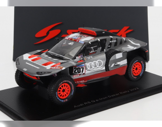 AUDI Q E-tron Rs Team Audi Sport №207 Rally Dakar (2023) Carlos Sainz - Lucas Cruz, Grey Silver Black