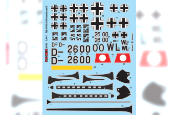 Сборная модель Самолет Focke-Wulf F200V3/A-09 Condor “Immelman III”