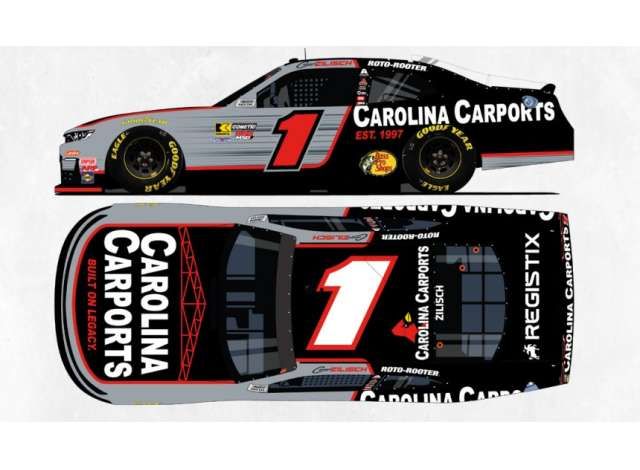 Chevrolet #1 Connor Zilisch *Carolina Carports*, various 2026