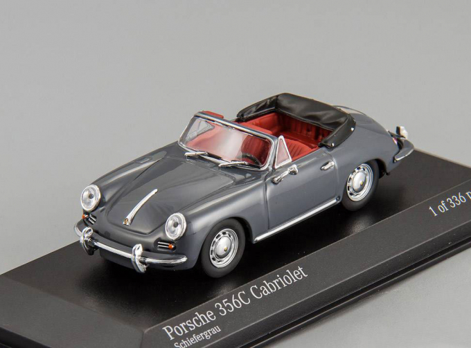 PORSCHE 356 C Cabriolet (1965), grey