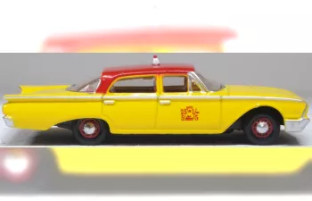 FORD Fairline Sedan NYC Taxi (1960), yellow