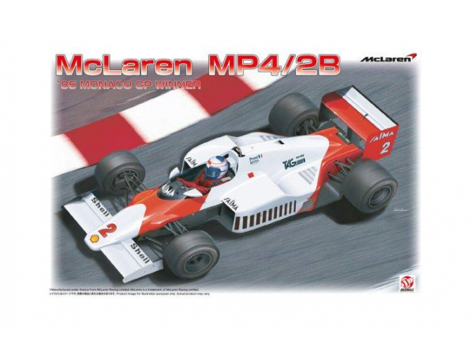 Сборная модель McLaren MP4 2/B 85 Monako GP WINNER