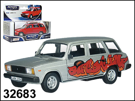 ВАЗ 2104 Граффити, серебристый