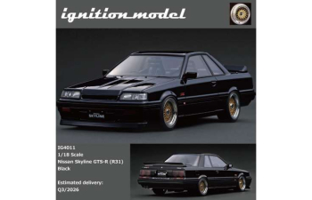 NISSAN Skyline GTS-R (R31), black