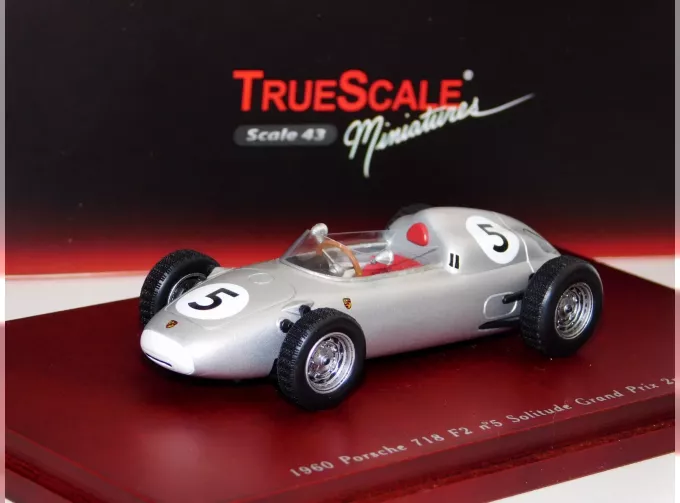 PORSCHE 718 F2 №5 Solitude GP Hans Herrmann (1960)