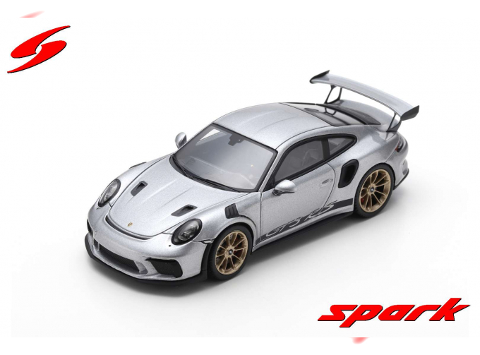 Porsche 911 GT3 RS 2018 silver