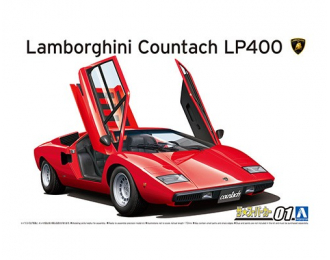 Сборная модель Lamborghini Countach LP400