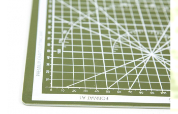 Коврик для резки Тёмно-оливковый, формат А1, 5 слоёв