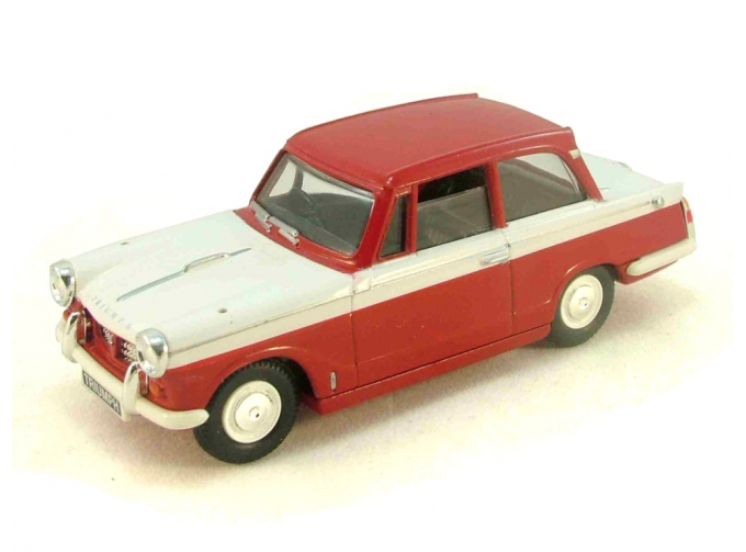 TRIUMPH Herald 1200 Saloon (1961), red / white