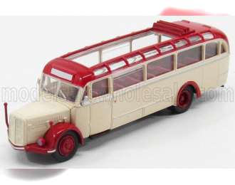 SAURER Bt4500 Autobus 1954, Cream Red