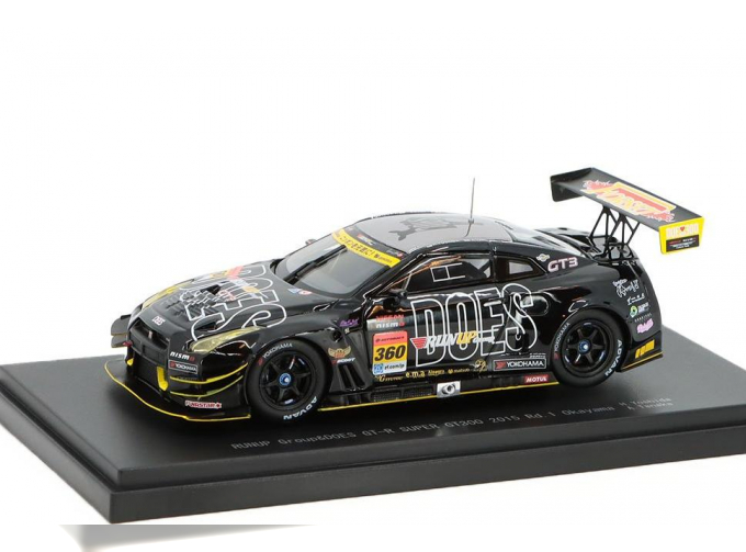 NISSAN R35 GT-R Super GT300 #360, black