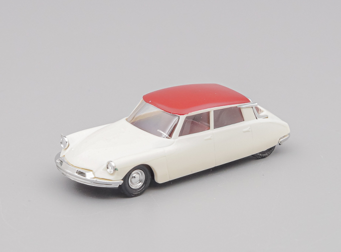 CITROEN DS19, graywhite / bordeaux