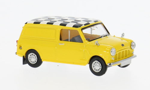 AUSTIN Mini Countryman Checkered Flag (1960), yellow