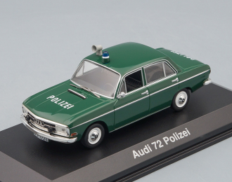 AUDI 72 4 doors Polizei (1965), green