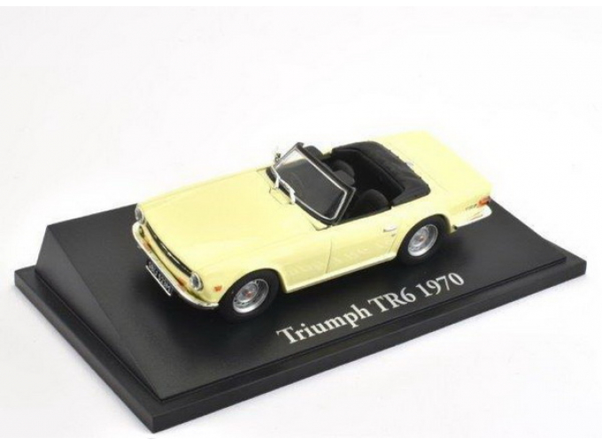 TRIUMPH TR6 1970 Light Yellow