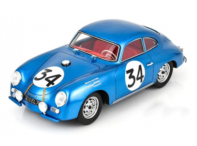 PORSCHE 356 A No 34 24h Le Mans, Bourel/Slotine (1956)