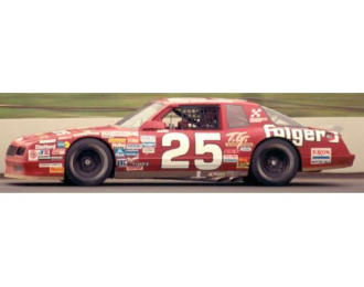 Chevrolet #25 Tim Richmond *Folgers*, Pocono Win, red/white 1986