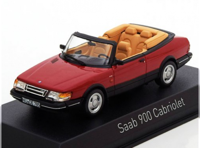 SAAB 900 Cabriolet Turbo 16S 1992 Red