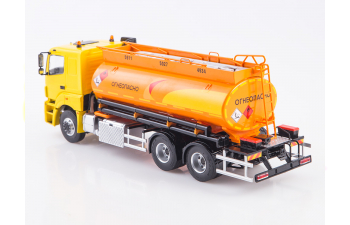 Бецема АЦ/АТЗ-16 (Камский грузовик 65207-87), желтый / оранжевый