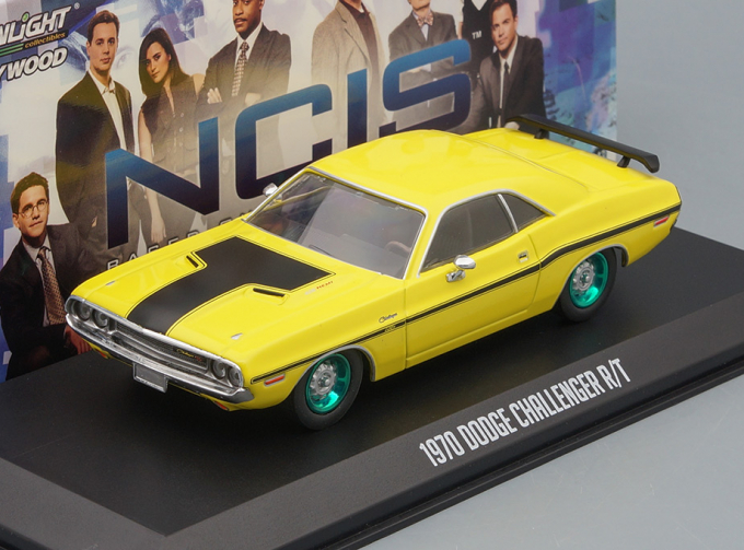 DODGE Challenger R/T 1970 Yellow (из телесериала "Морская полиция: Спецотдел") (Greenlight!)