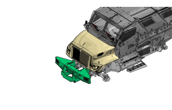 Сборная модель International M1224 MaxxPro (вар. 1)