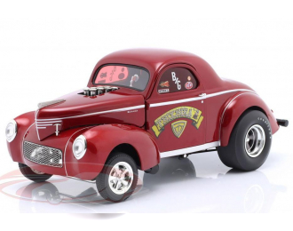 Rocket Gasser Sled Teixeira (1940), red
