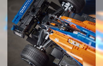 McLAREN Lego Technic - F1 Mcl36 Mercedes Team Mclaren Season 2022 - 1432 Pezzi - 1432 Pieces, Orange Light Blue