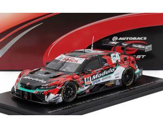 HONDA Civic Type R-gt Team Modulo Nakajima Racing №64 Gt500 Class Super Gt (2025) Takaya Izawa - Riki Okusa, Red White Black