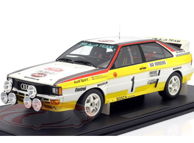 AUDI Sport quattro A2 #1 Winner Rally Monte Carlo WALTER ROHRL - CHRISTIAN GEISTDORFER (1984)