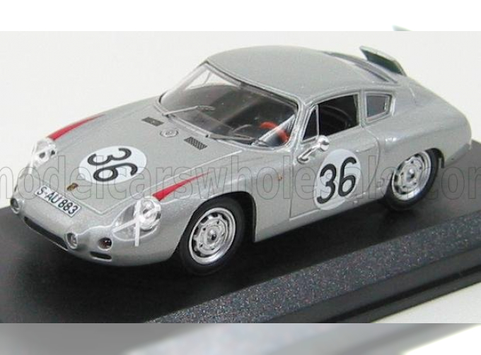 PORSCHE 1600gs Abarth N 36 Le Mans 1961 Linge - Pon, Silver