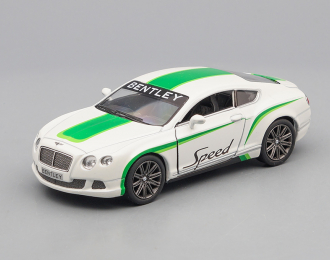 BENTLEY Continental GT Speed (2012), white / green