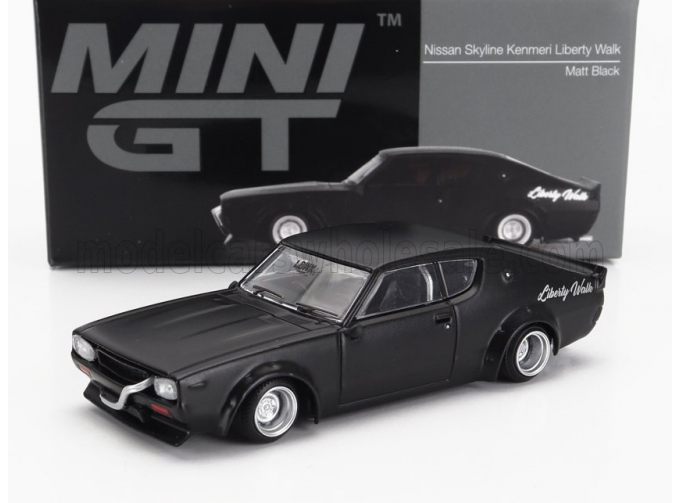 NISSAN Skyline Kenmeri Liberty Walk (1994), Matt Black