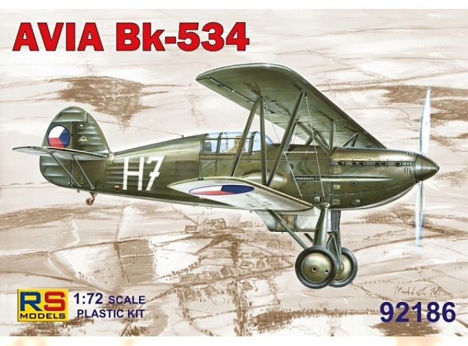 Сборная модель Avia Bk-534