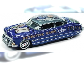 HUDSON Hornet (1951) синий с фишкой для игры Clue