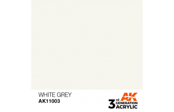 Краска акриловая 3rd Generation White Grey 17ml