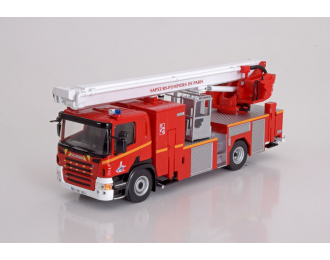 SCANIA P320 fire engine Paris, red