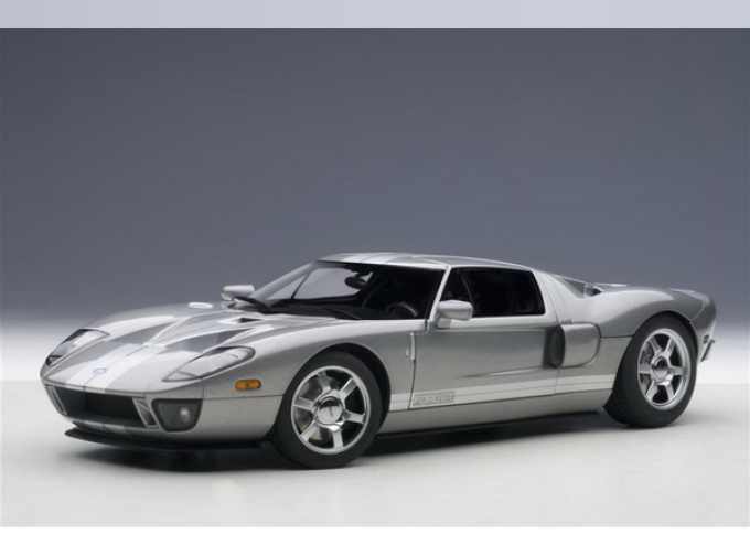 Ford GT 2004 (titanium grey / silver stripes)