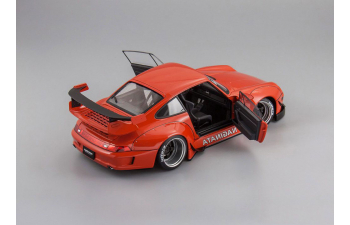 PORSCHE 993 RWB, red