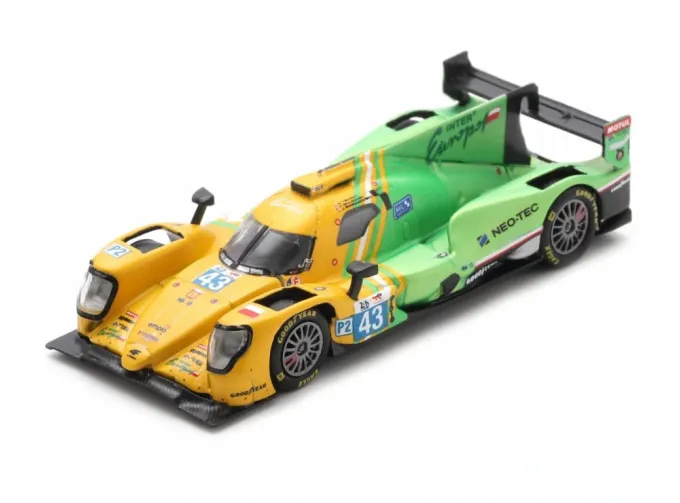 ORECA 07 Gibson #43 INTER EUROPOL COMPETITION Winner LMP2 class Le Mans 24H J. Smiechowski - T. Dillmann - N. Yelloly (2025), orange / green