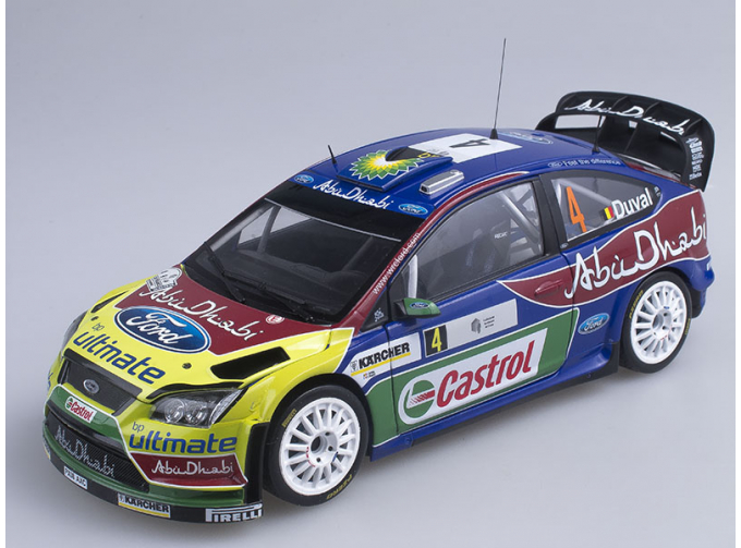 FORD Focus RS WRC08 - #4 F.Duval/P.Pivato (2008)